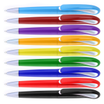 B-1012C ручка шариковая автоматическая, автоматическая ручка, ручки с логотипом, нанесение логотипа на ручки