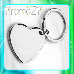 BR0440 брелок металлический в форме сердца под граверовку www.promozp.com.ua 061 707 84 59 BR0440 брелок металлический в форме сердца под граверовку
