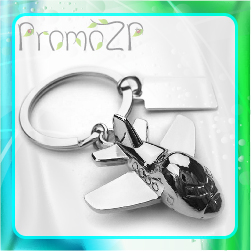 BR4000 металлический брелок самолётик брелоки авиация www.promozp.com.ua 061 707 84 59 BR4000 металлический брелок самолётик