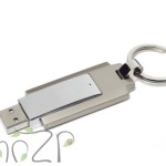 ZP S12 флешка перекидной брелок Сталь, флешка-брелок металлическая с перекидным механизмом