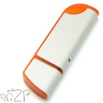 P22 Флешки пластиковые по печать, с олпачком и цветными вставками, печать логотиа на флешках