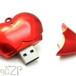 P25 флешка в форме сердца, флешка-сердечко, флешка для любимой, флешка ко дню святого валентина