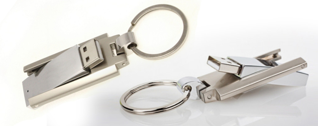 ZP S12 флешка перекидной брелок Сталь, флешка-брелок металлическая с перекидным механизмом