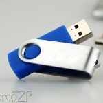 P-11 Twister флешки под нанесение логотипа, поворотные, с металическим элементом