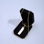 ZP S13 флешка металлическая, прямоугольная золото серебро с цепочкой, флешка под граверовку