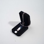 ZP S13 флешка металлическая, прямоугольная золото серебро с цепочкой, флешка под граверовку