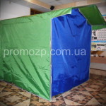 передняя стенка на торговую палатку, передняя стенка крепится на каркас завязками отдельно от основного тента