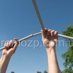 сборка каркаса торговой палатки Стандарт promozp.com.ua