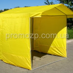 торговая палатка 2х2 метра, тент - оксфорд 150 с ВО пропиткой, каркас, металл диметр трубки 16 мм, грунт promozp.com.ua