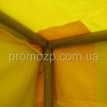 усиление тента торговой палатки в местах углов каркаса для большей прочности тента promozp.com.ua