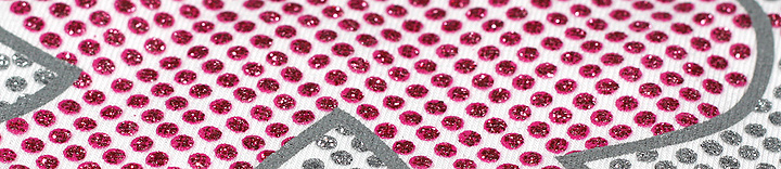 Эффект страз с помощью шелкотрафаретной печати, Гламур. Блеск. имитация страз с помощью шелкотрафаретной печати.